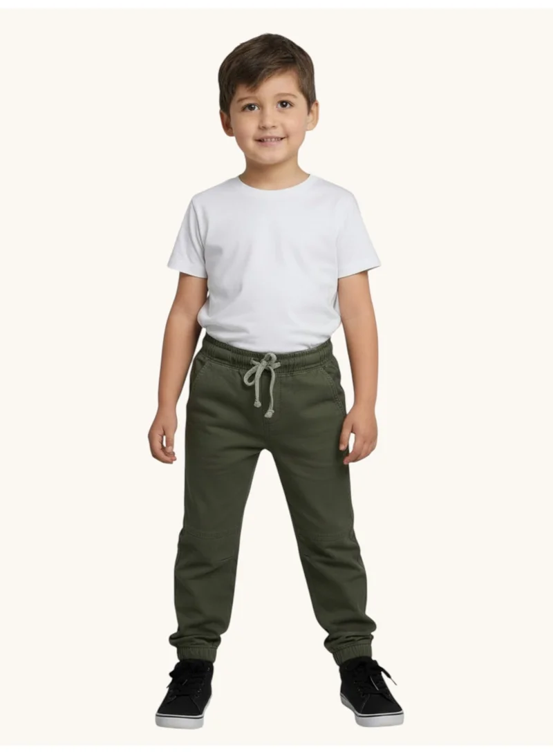 victor and jane BOYS JOGGER-OLIVE